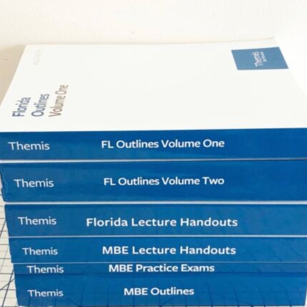 2022 Themis Bar MBE Review PLUS Florida MBE Outlines Practice & Handouts